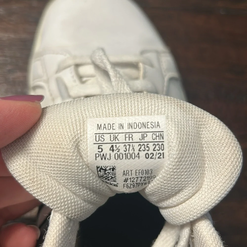 Adidas Grand Court White and Black Classic Sneakers